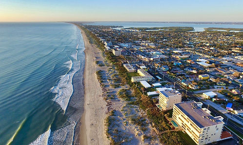 brevard county from high up perspective