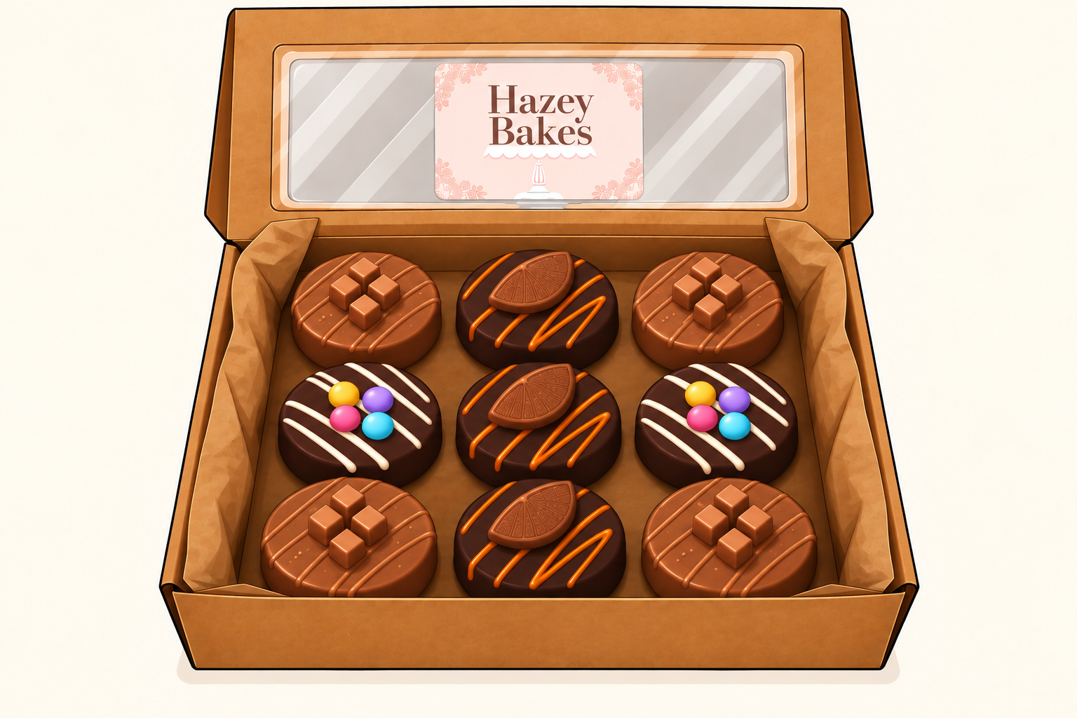 🍫 Hazey Bakes Dark Treat Box 🍫