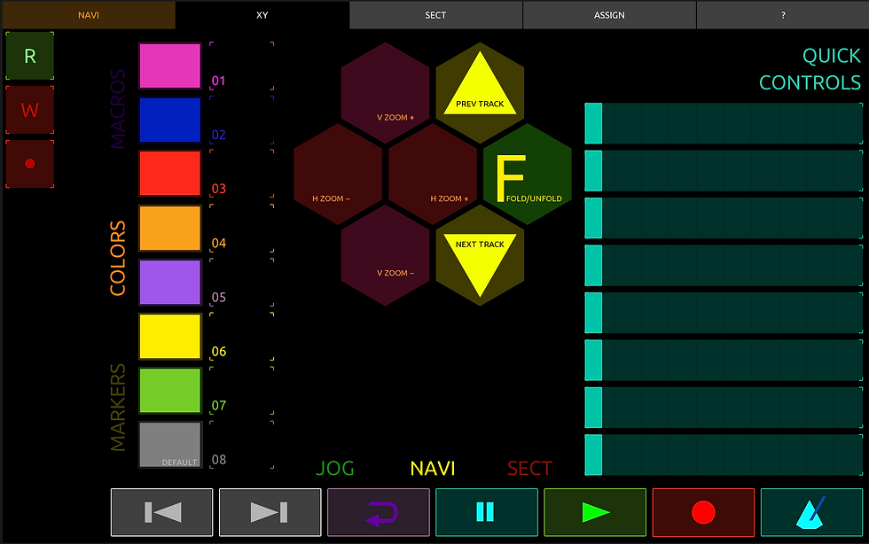 Random Workflow Tip #1: TouchOSC templates touchosc-mk1-hexler-net