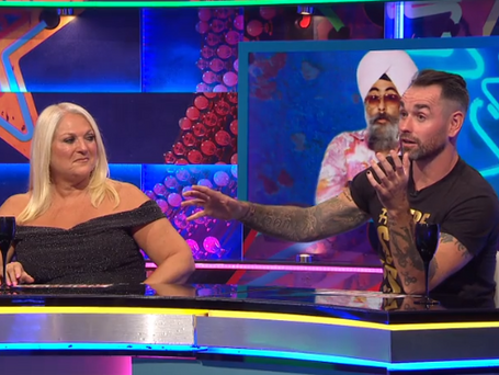 Vanessa Feltz appeared on Channel  5’s ‘Celebrity Big Brother's Bit On The Side’ this evening at