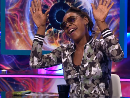 Sonique appeared on Channel 5’s ‘Big Brother's Bit On The Side’ this evening.