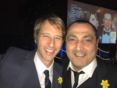David & Chesney Hawkes at Marie Curie fundraising event last night.