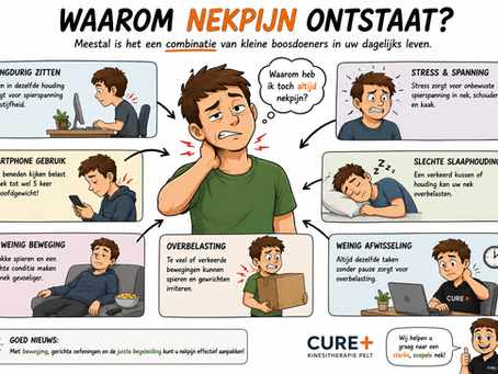 Wat helpt écht tegen nekpijn? Evidence-based advies van CurePlus in Pelt