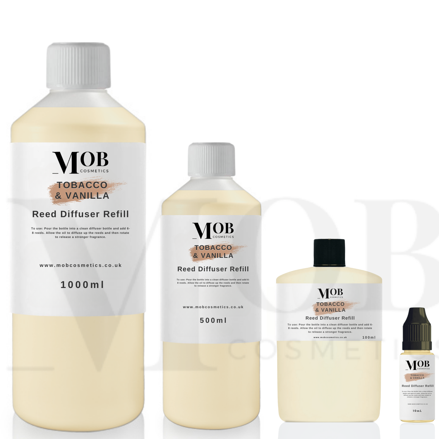 Tobacco and Vanilla Reed Diffuser Oil Refill