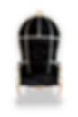 Lamar Lounge Chair - Black Velvet &