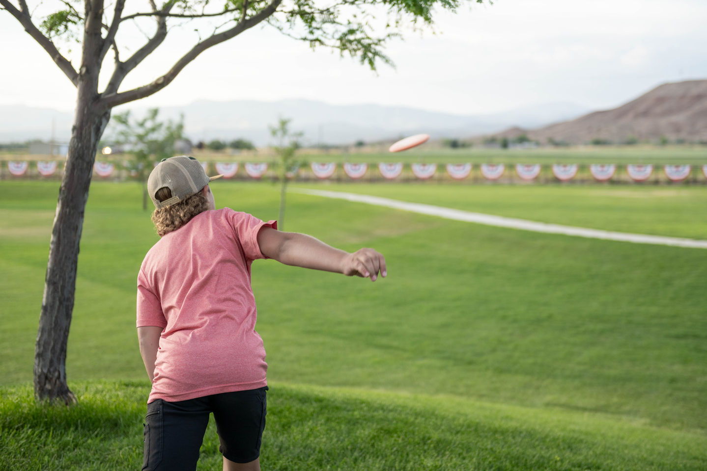 Woman at park