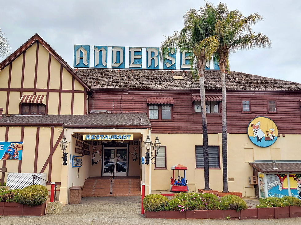 Pea Soup Andersen Inn Restaurant in Buellton a stop on Highway 101 in California