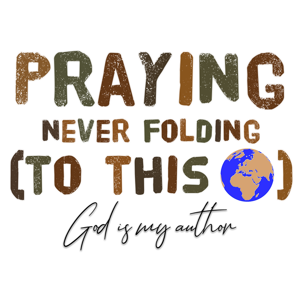 Praying Never Folding