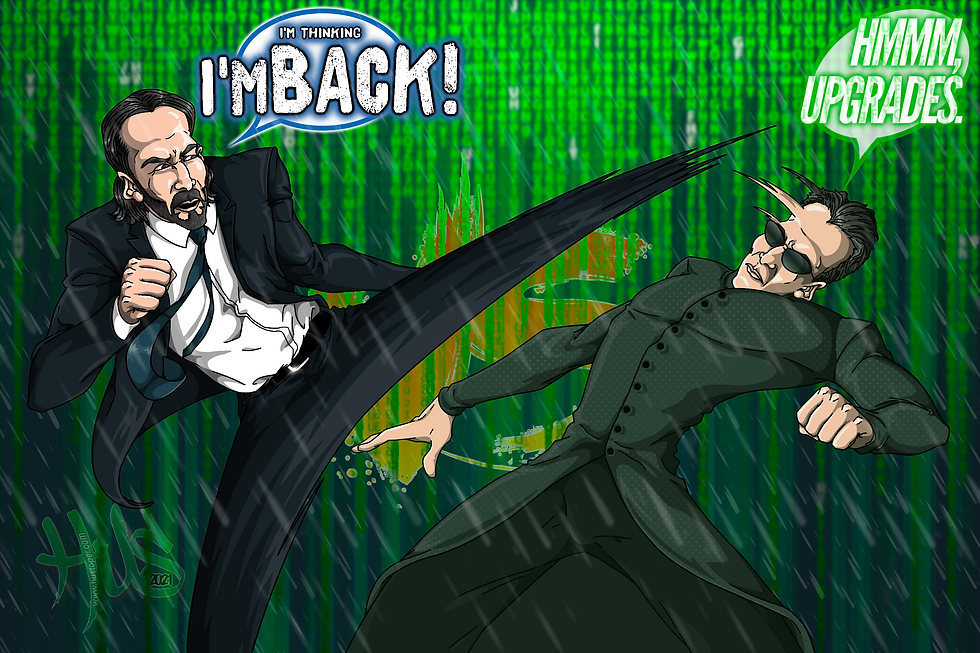 John Wick 🆚 Neo