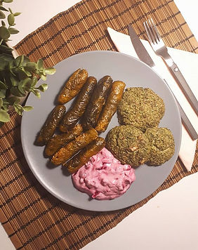 Akşam yemeğiiiii😍 Bulgurlu yaprak sarma