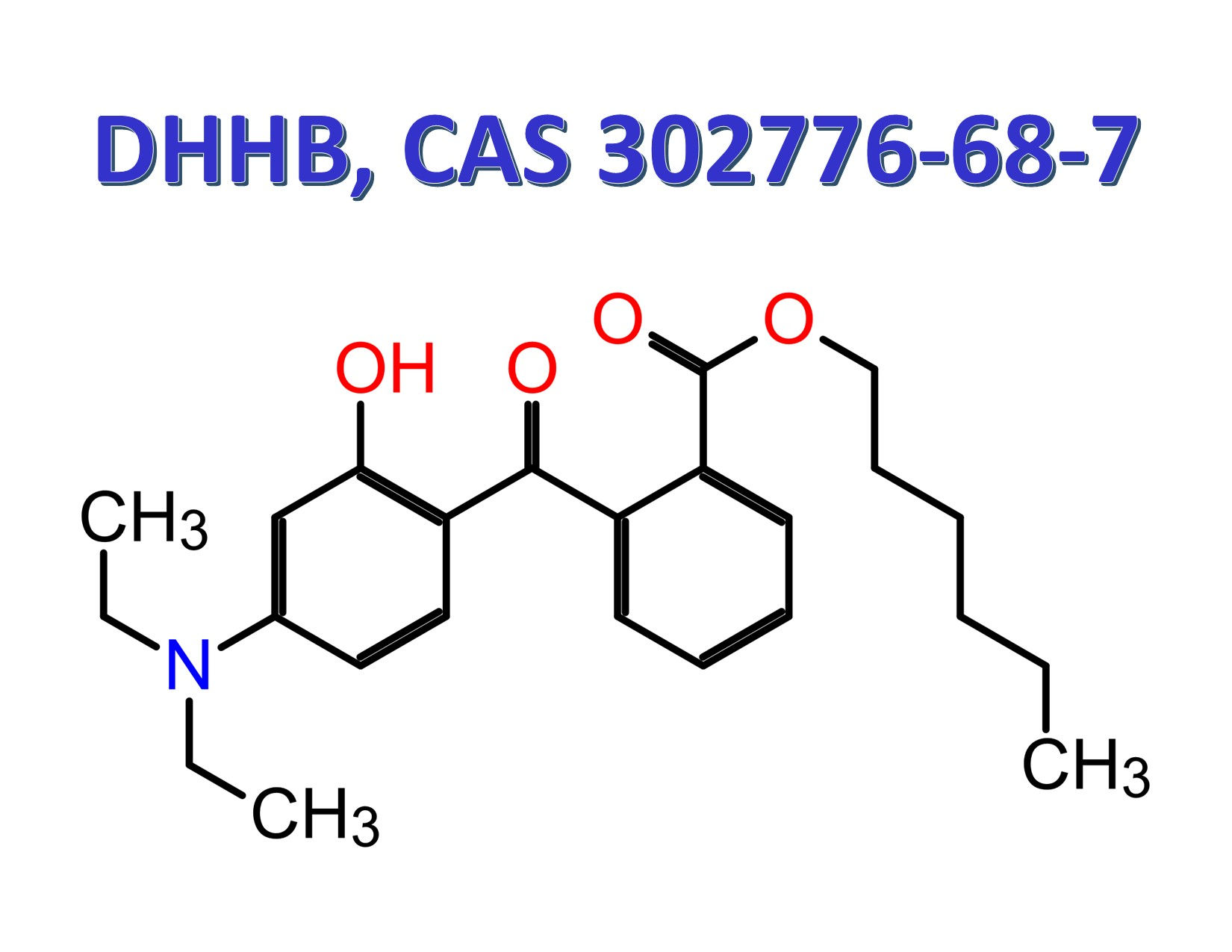 Diethylamino hydroxybenzoyl hexyl benzoate, CAS 302776-68-7