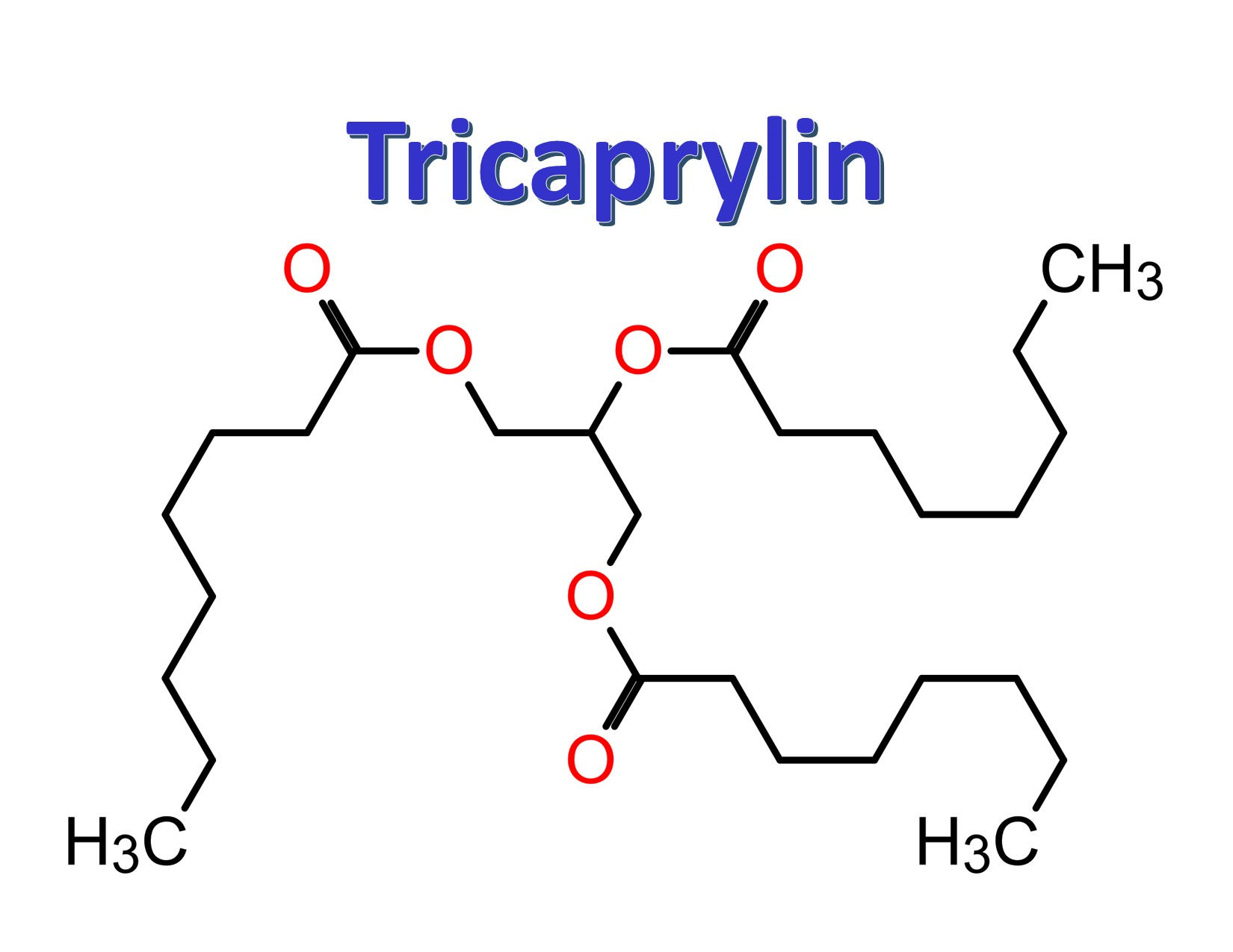 Tricaprylin, CAS 538-23-8