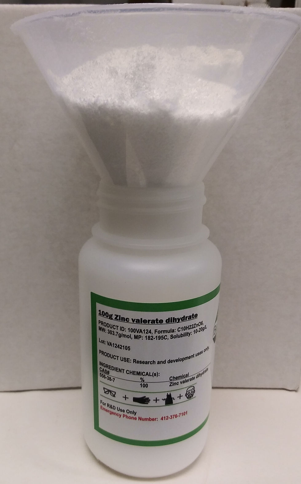Thumbnail: Zinc valerate dihydrate