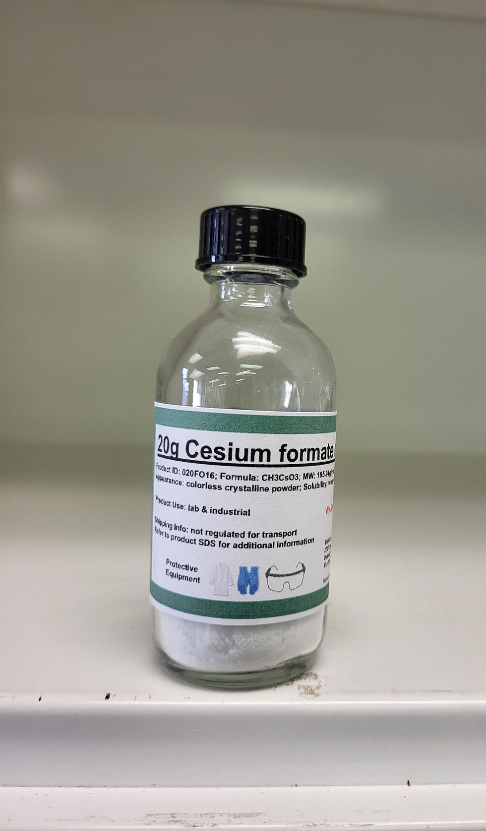 Thumbnail: Cesium formate monohydrate