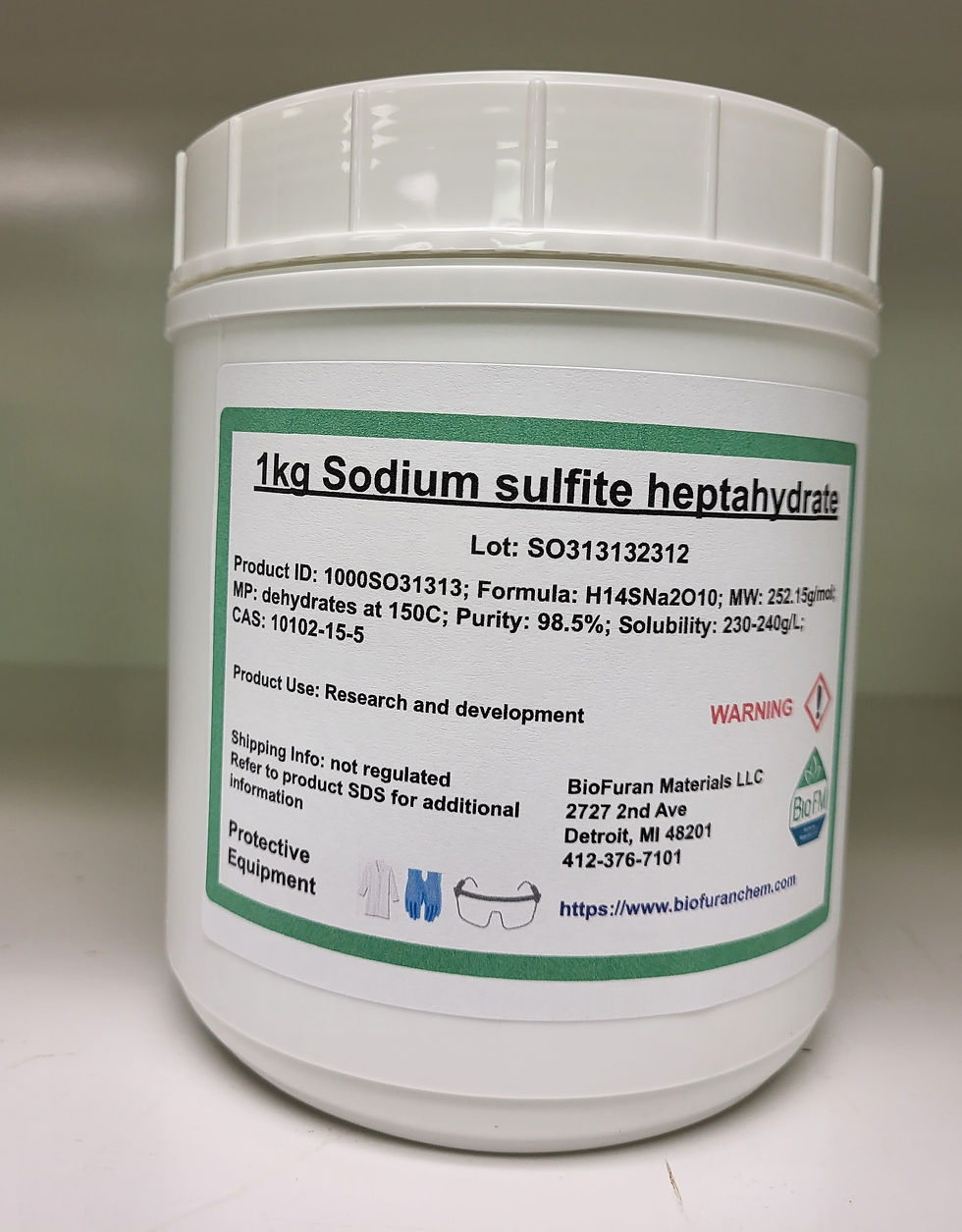 Thumbnail: Sodium sulfite heptahydrate
