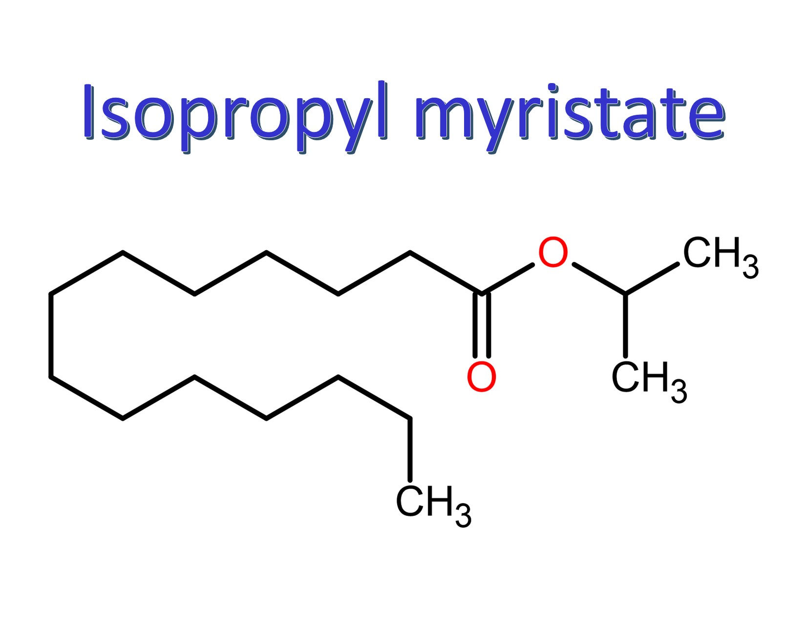 Isopropyl myristate, CAS 110-27-0