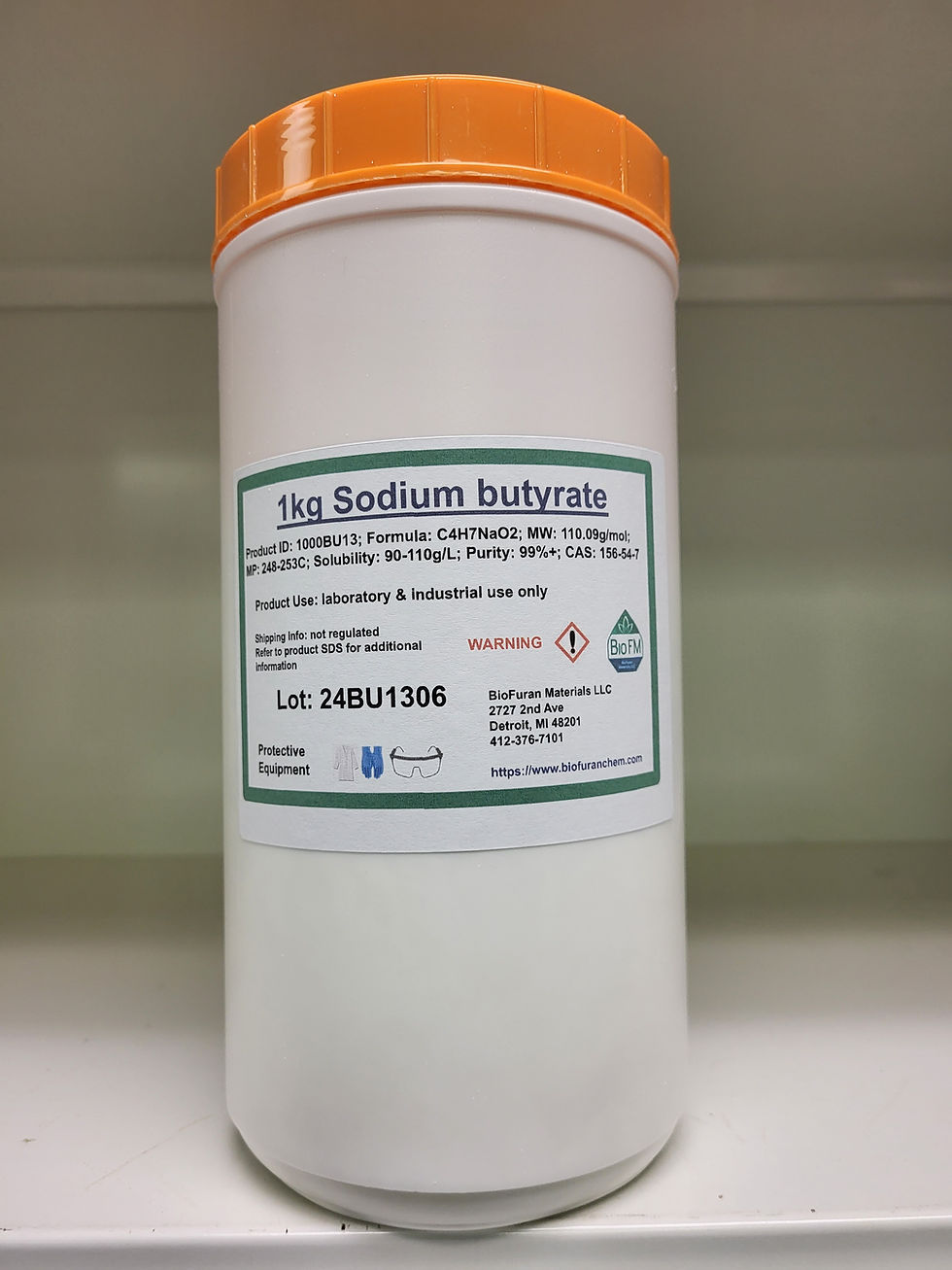 Thumbnail: Sodium butyrate, CAS 156-54-7