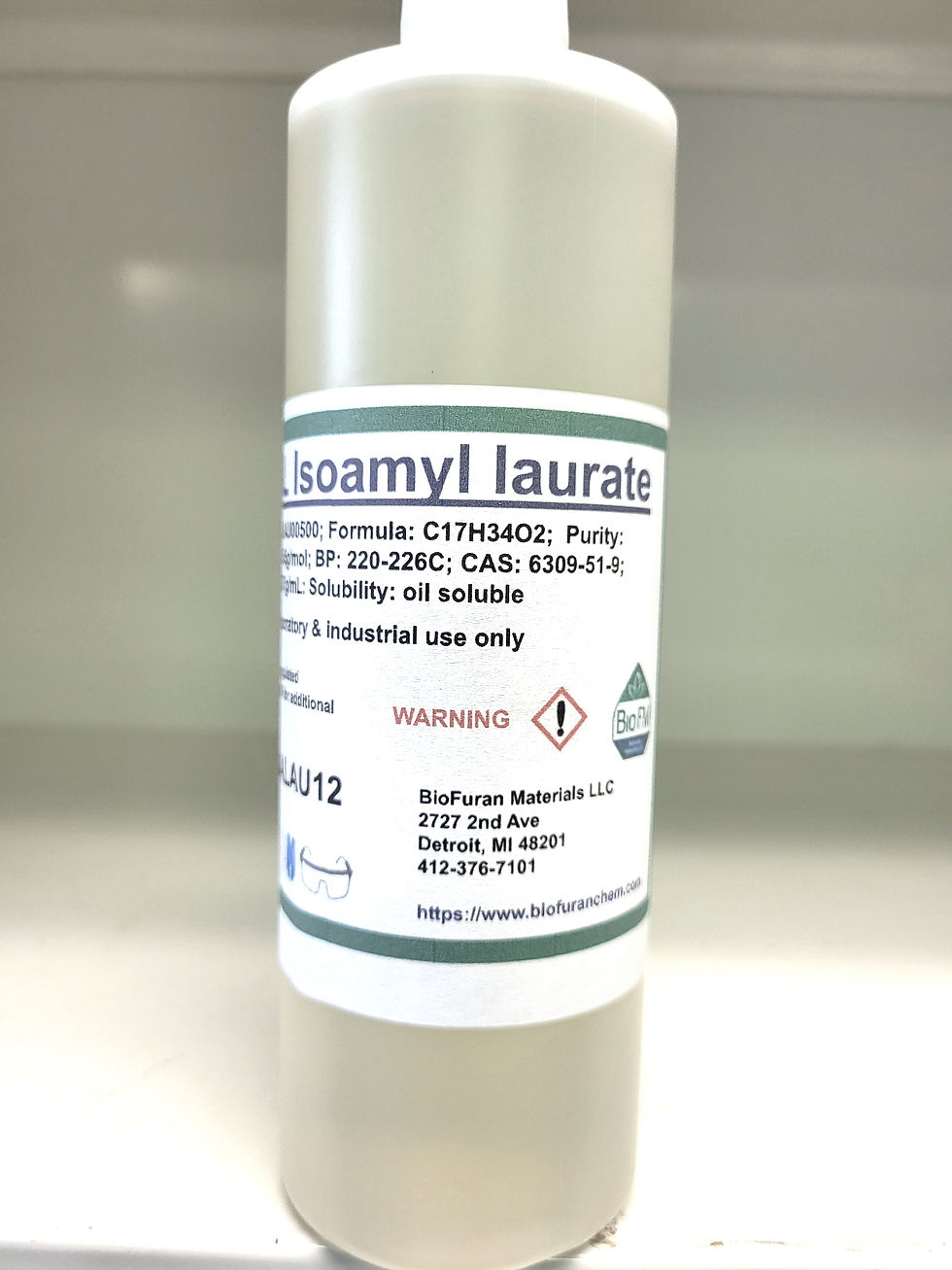 Thumbnail: Isoamyl laurate, CAS 6309-51-9