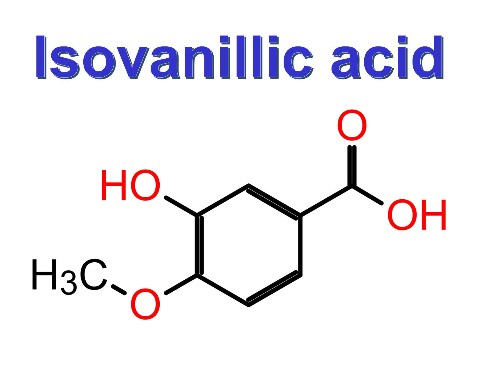 Isovanillic acid, CAS 645-08-9