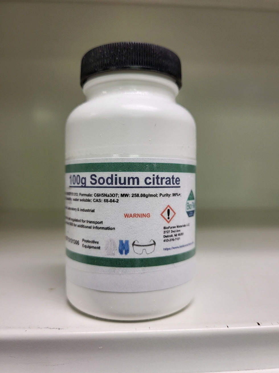 Thumbnail: Sodium citrate (Trisodium citrate, CAS 68-04-2)