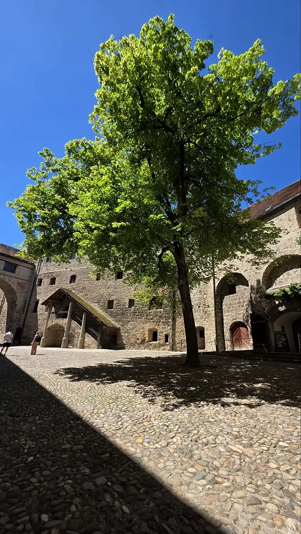 inside of Burghausen Castle 