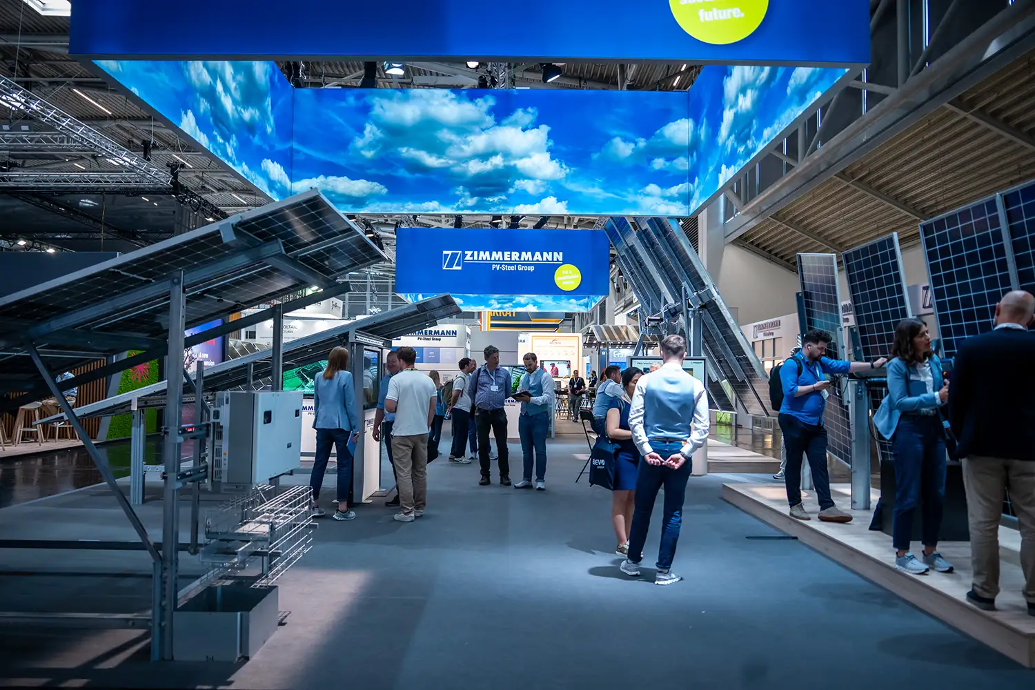 halls at Messe München for The smarter E Europe 2026