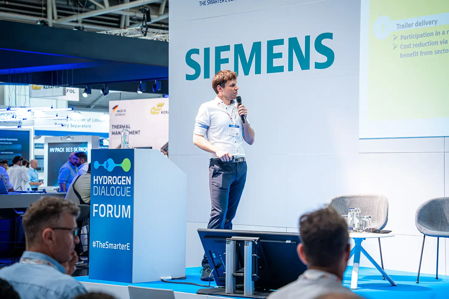 halls at Messe München for The smarter E Europe 2026