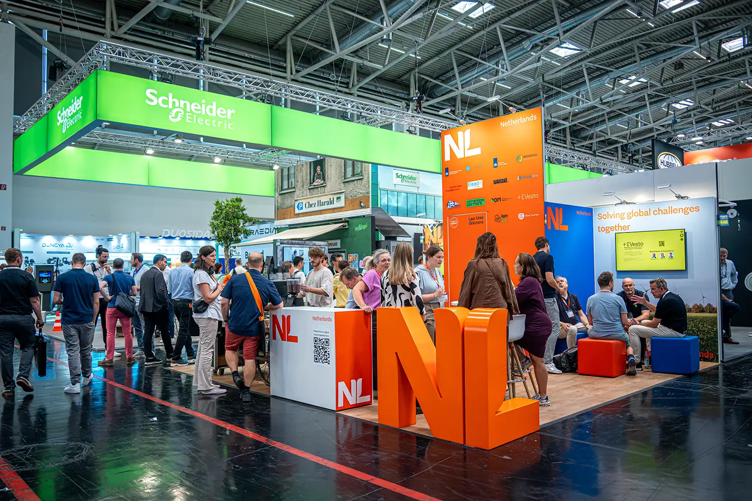 halls at Messe München for The smarter E Europe 2026