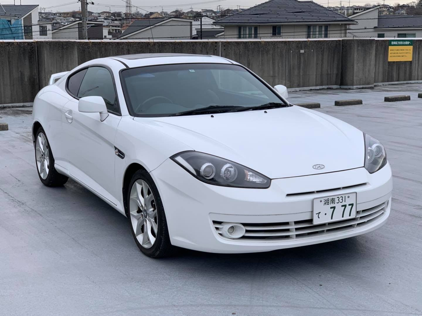 Hyundai Coupe 2007 FX-V6 White
