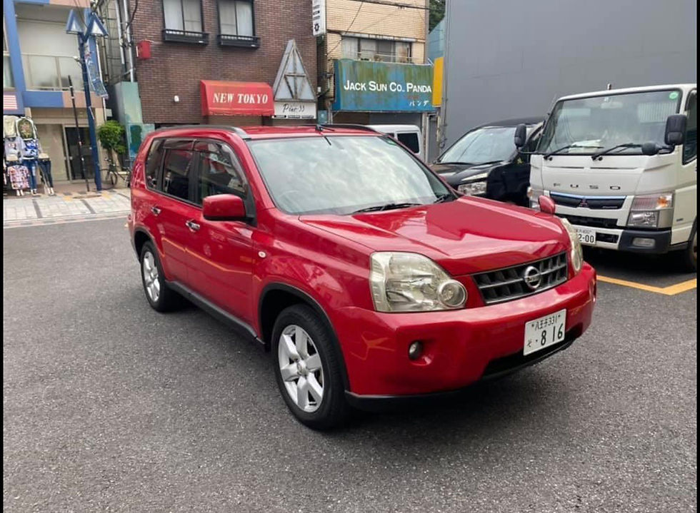Nissan X-Trail 2007 Red