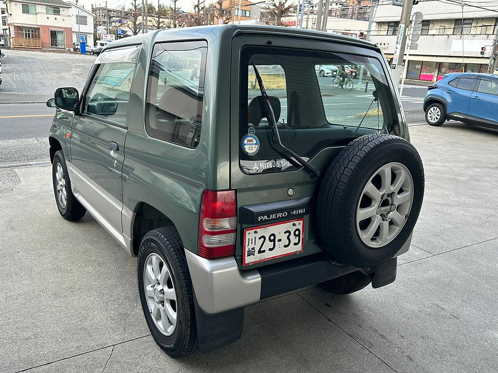 サムネイル： Mitsubishi Pajero Mini 4WD XR-II 1997