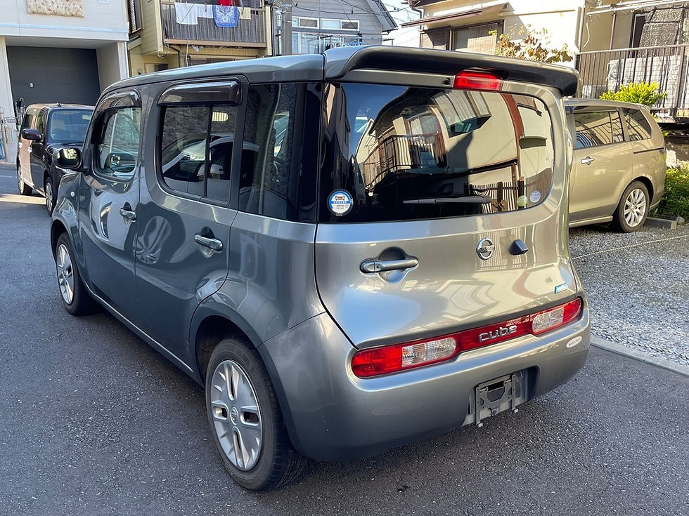 Thumbnail: Nissan Cube 2010 Gray Metallic 