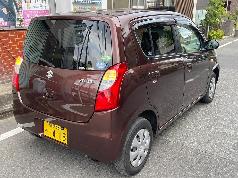 Thumbnail: Suzuki Alto 2012 Brown