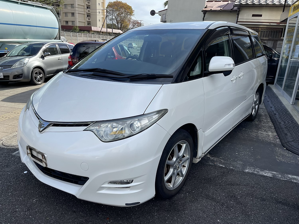 Thumbnail: Toyota Estima Aeras S Package 2007 Pearl white