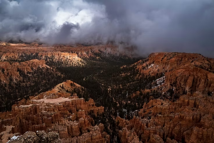 Bryce Canyon enneigé