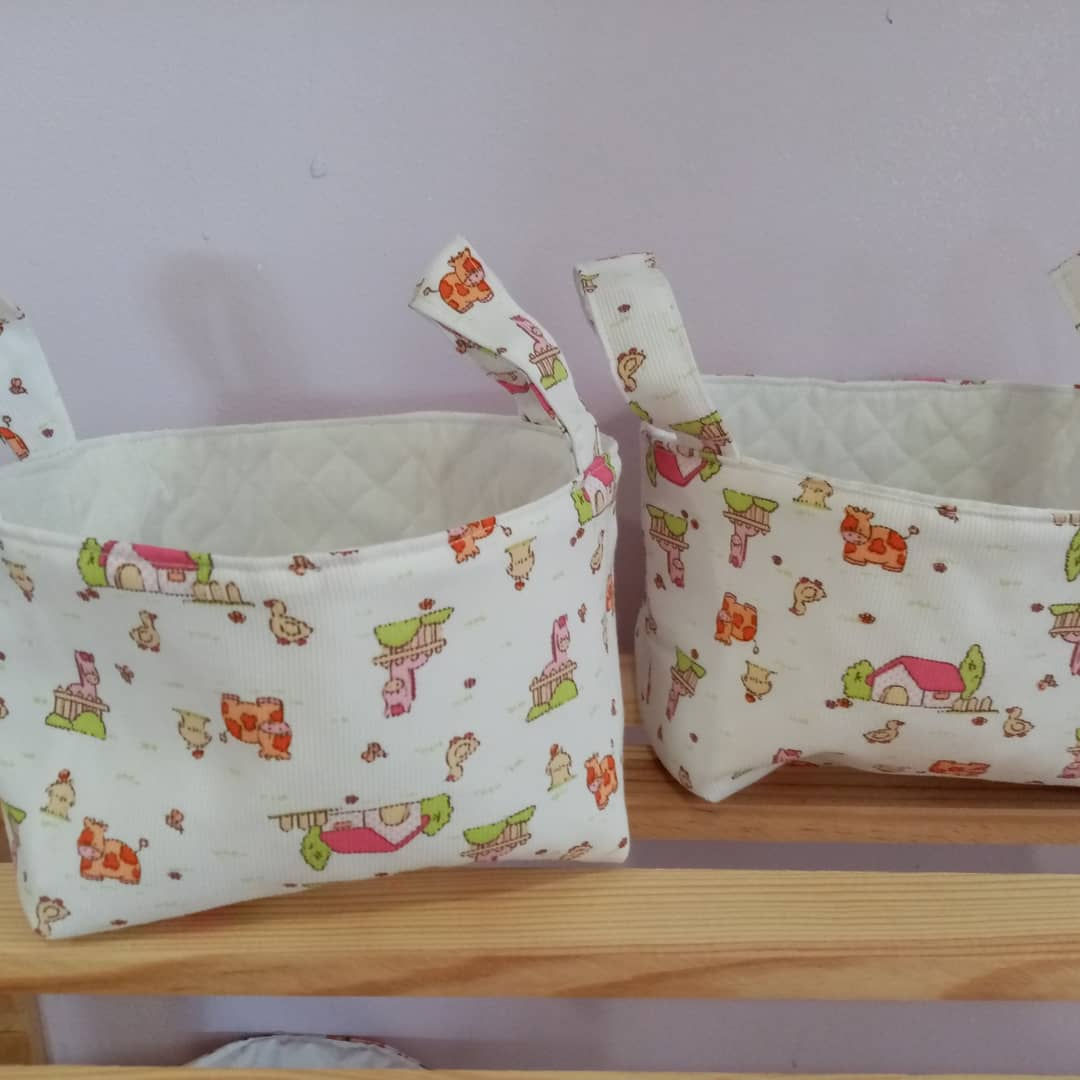 Cesta pañalera pequeña 