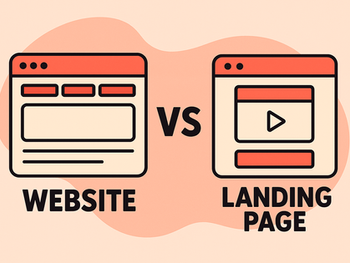 Website vs. Landing-Page: Welche Lösung verfolgt welches Ziel?
