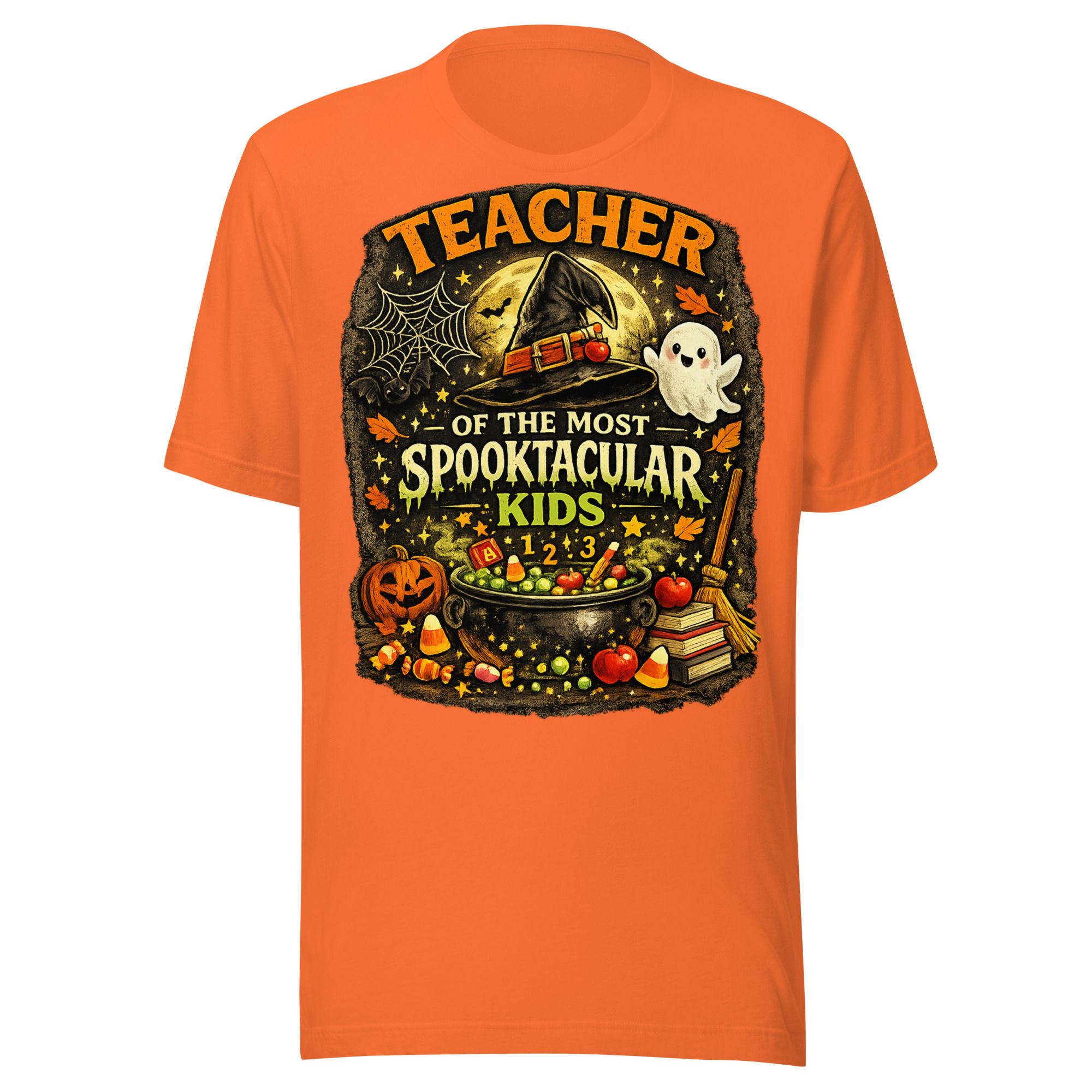 Teacher of the Most Spooktacular Kids | Halloween Teacher Shirt 2