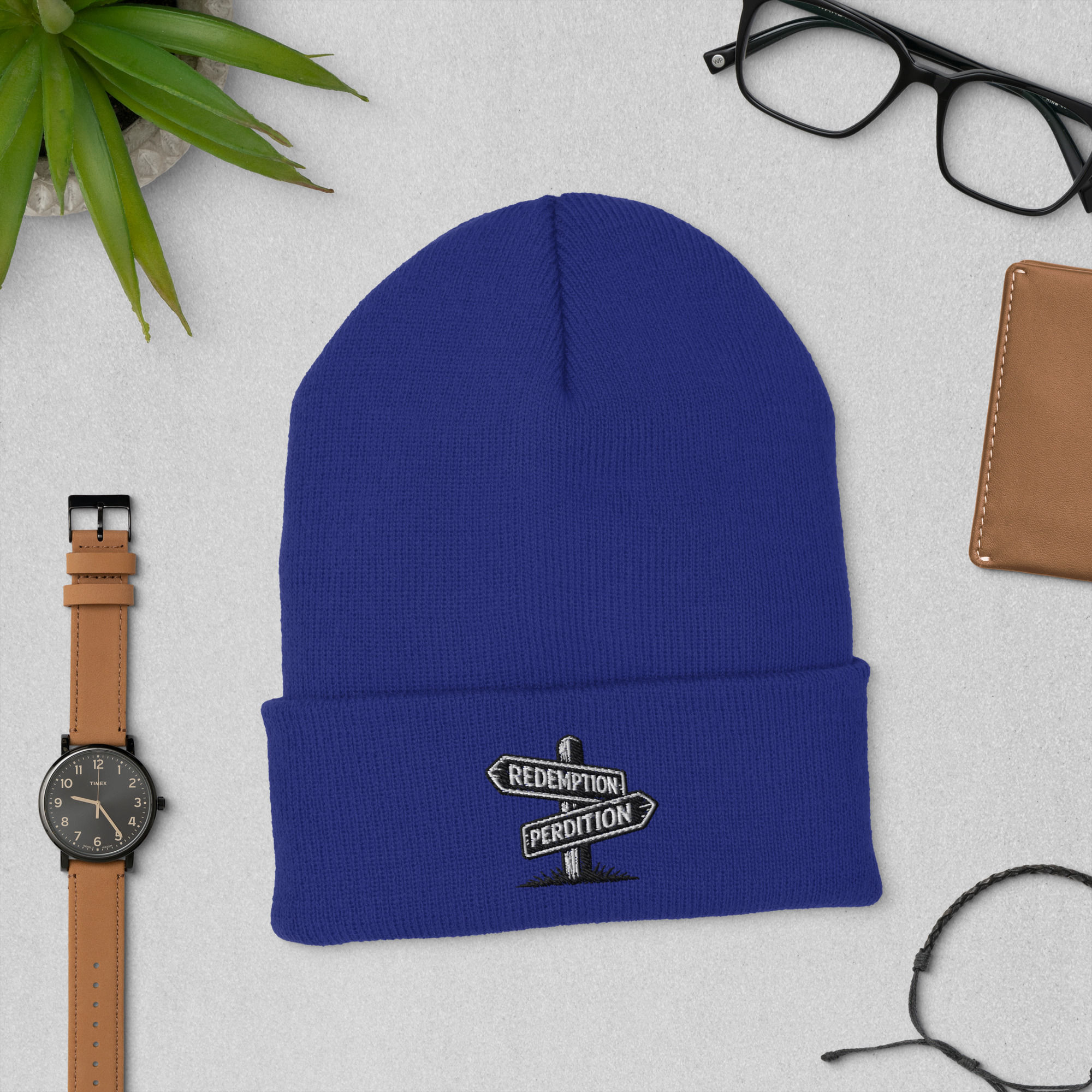 Crossroads Cuffed Beanie
