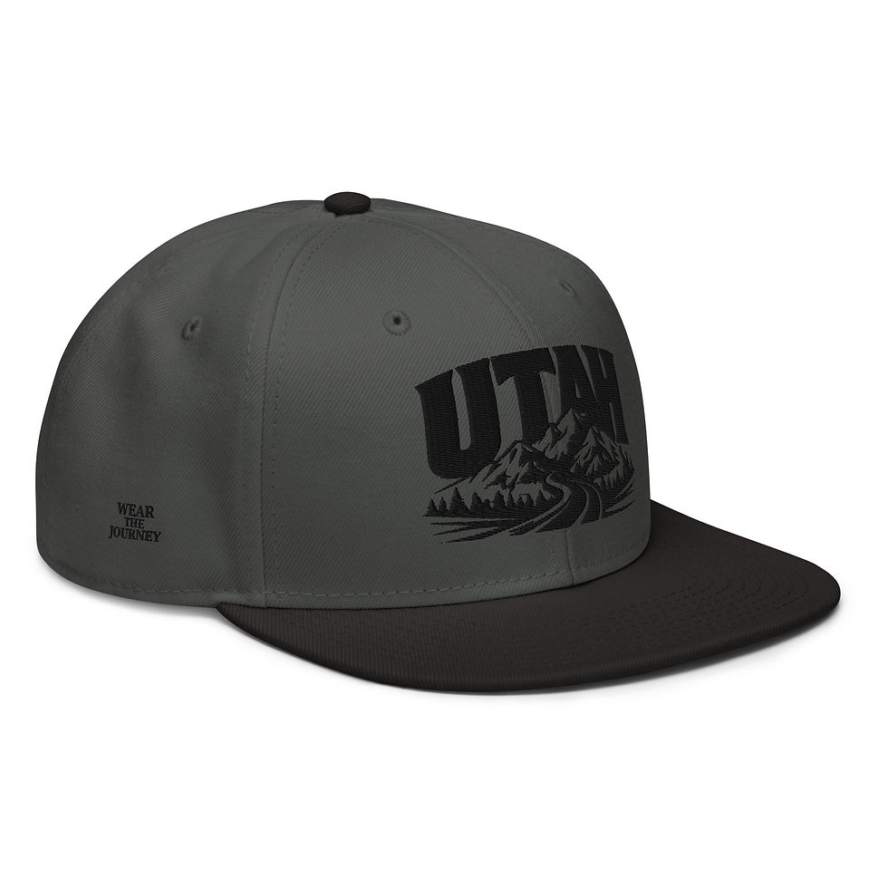Thumbnail: Utah Roads Snapback Hat