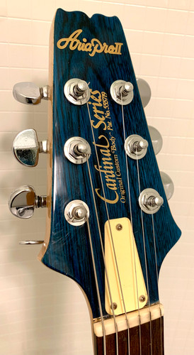 Early 1980's Aria Pro II Cardinal Series CS-300 | Guitar Galactica