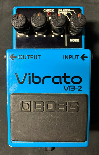 1982 Boss Vb 2 Vibrato Guitar Galactica