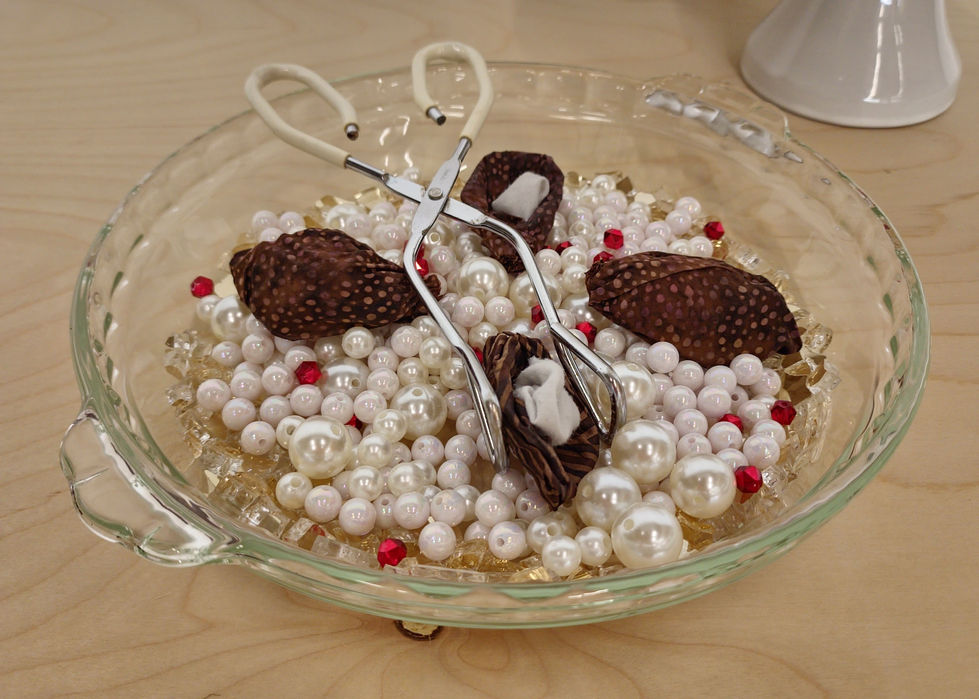 "Oysters in my pocket"