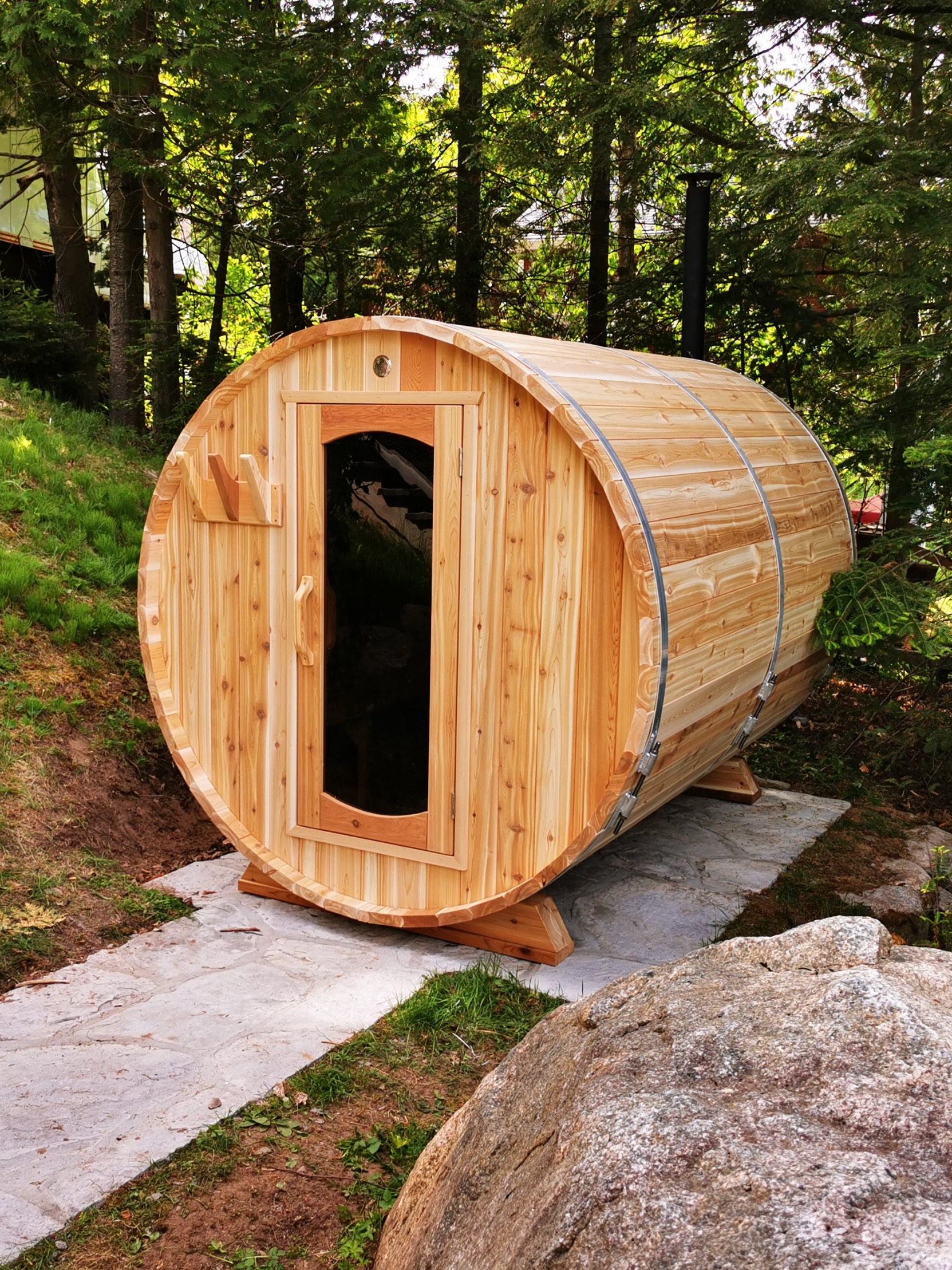 Sauna Boréal Traditionnel - Baril 8 pieds