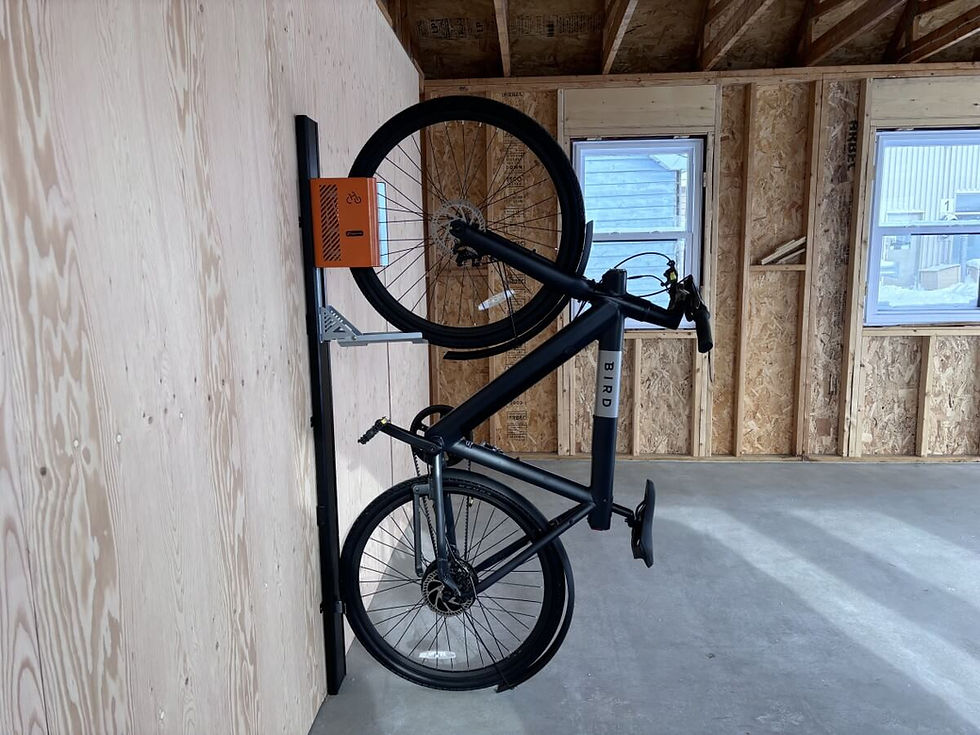 Miniature : Système de levage automatique pour vélo