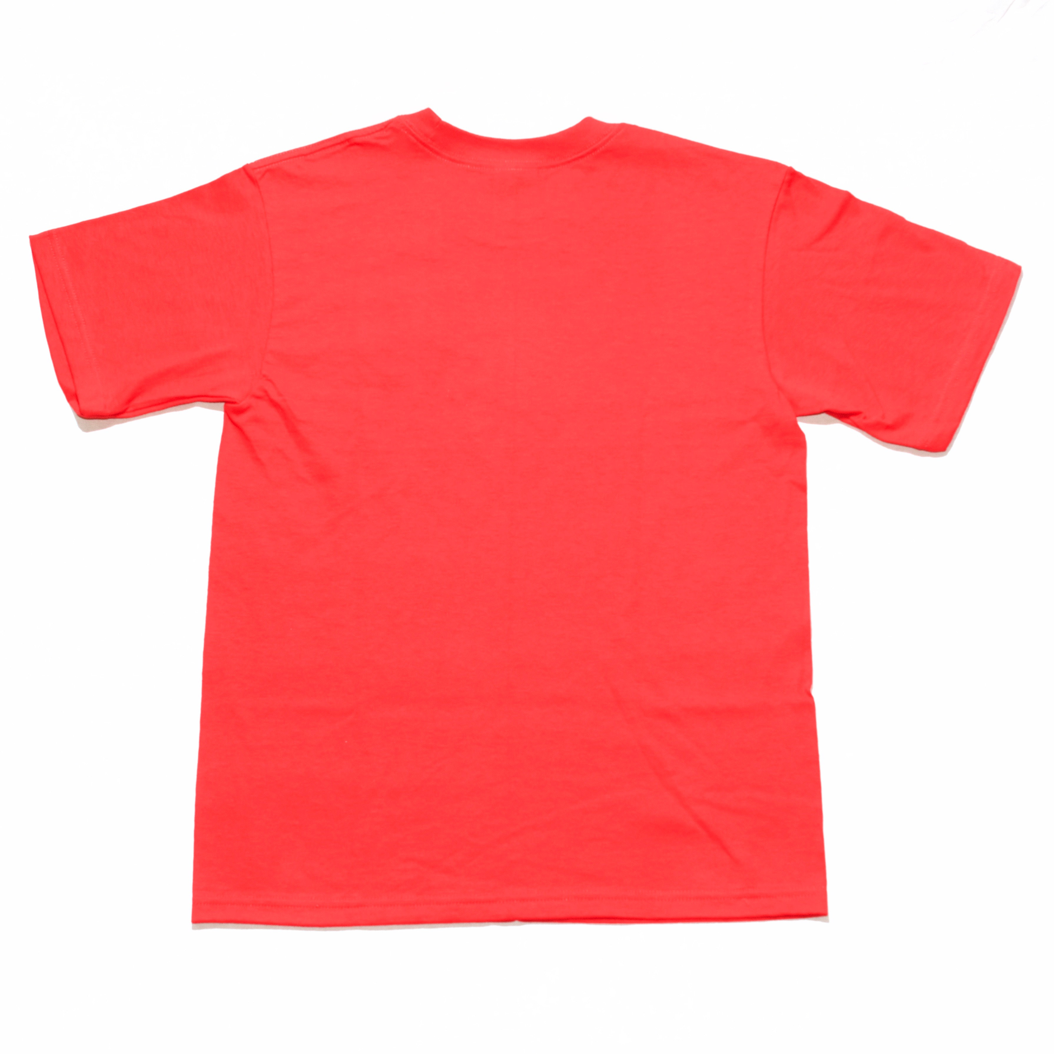 Red pe tshirt clearance