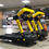Miniatura: Dos caminadoras electricas profesional amarillo con negro