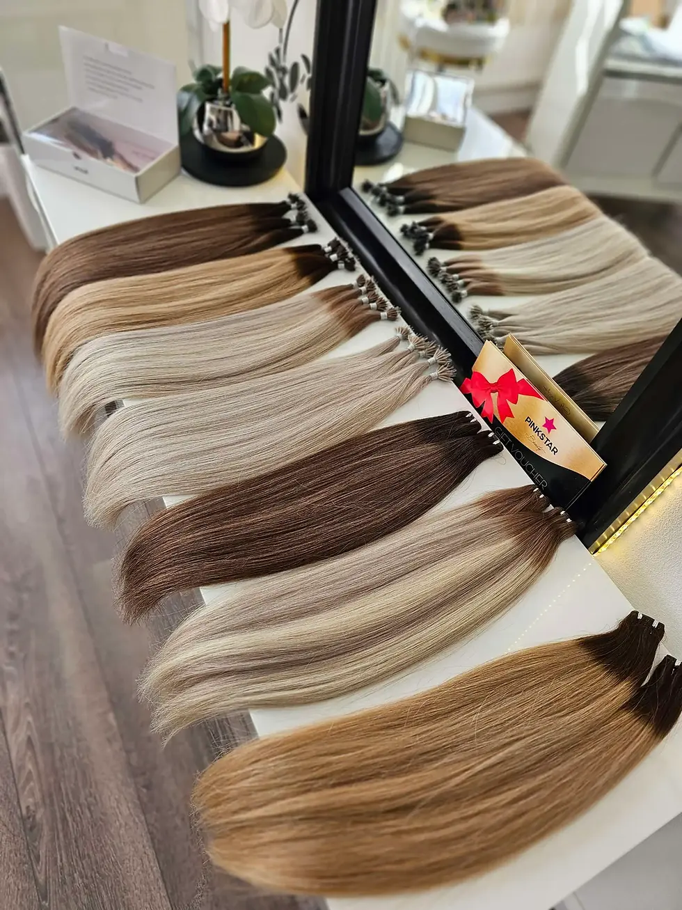 Genius Weave Extensions 100% human Remy hair Piano