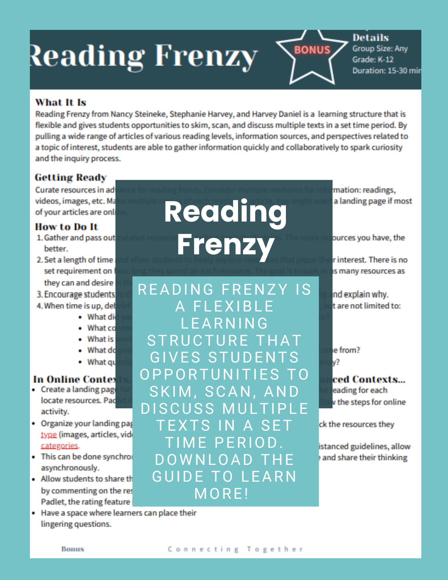 Reading Frenzy