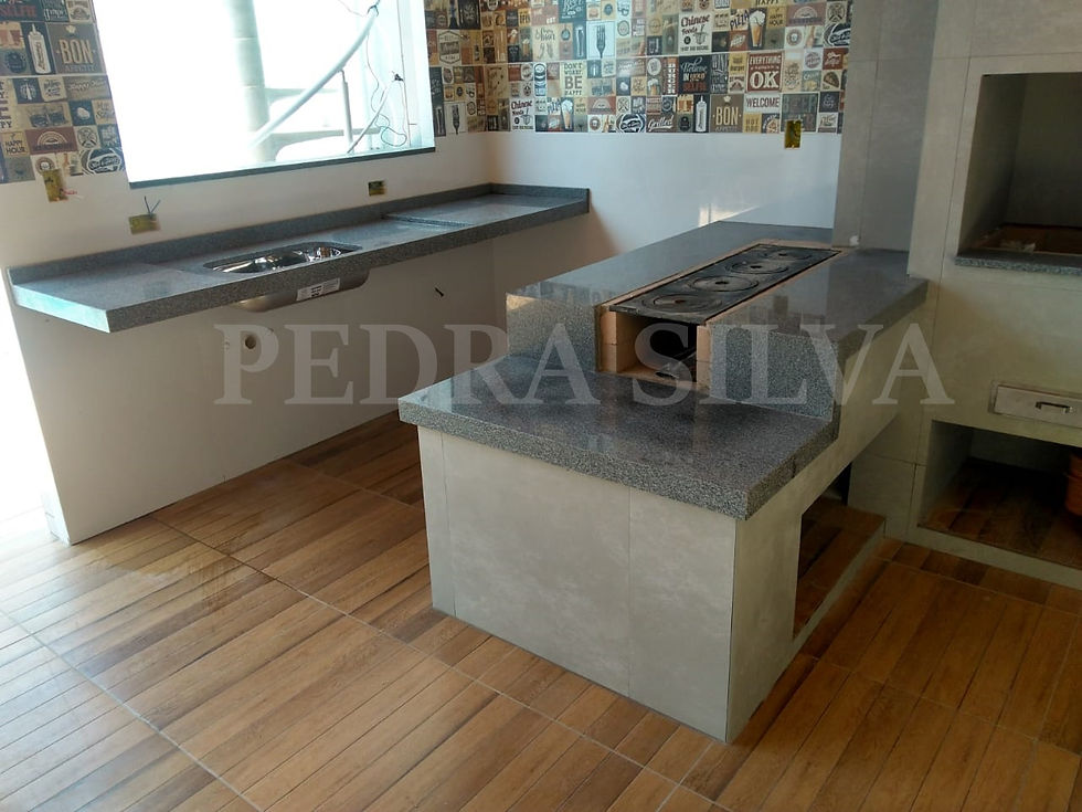 Area Gourmet Cinza Andorinha